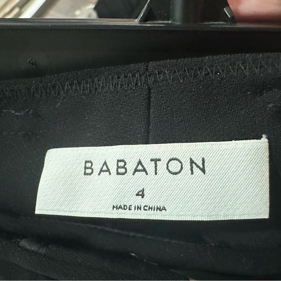 Babaton| Black pants with Black Belt - Picture 4 of 4